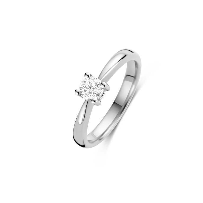 witgoud solitair ring met diamant Schaap en Citroen Diamonds - #2 witgoud solitair ring met diamant Schaap en Citroen Diamonds - #2