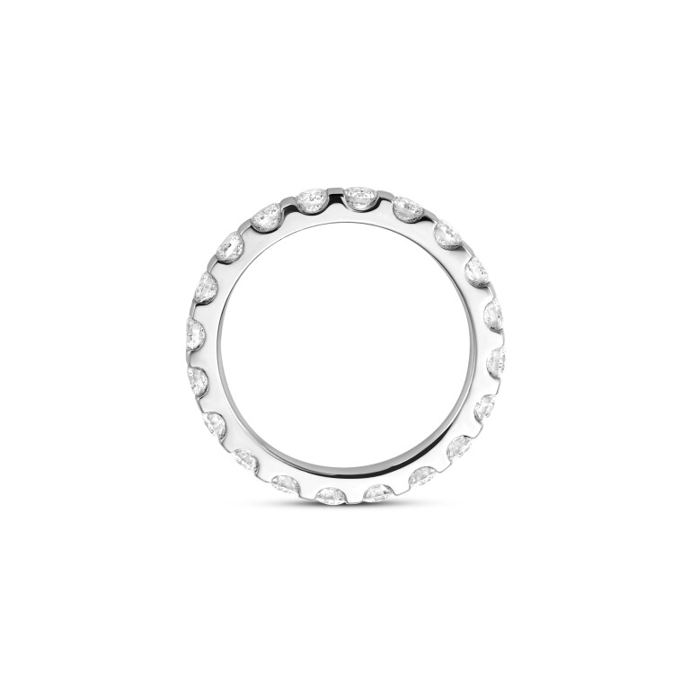 witgoud alliance ring met diamant SC Highlights Diamonds - #4 witgoud alliance ring met diamant SC Highlights Diamonds - #4