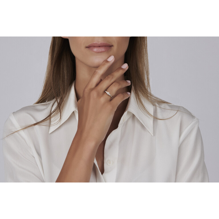 witgoud ring met diamant Schaap en Citroen Diamonds - #3 witgoud ring met diamant Schaap en Citroen Diamonds - #3