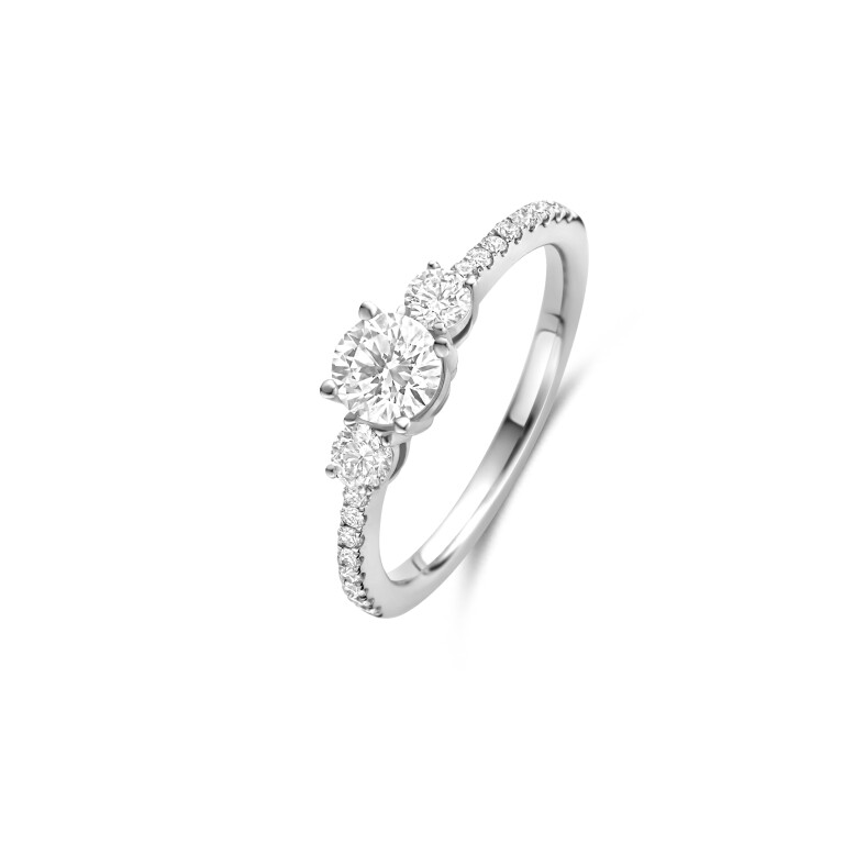 witgoud ring met diamant Schaap en Citroen Diamonds - #2 witgoud ring met diamant Schaap en Citroen Diamonds - #2