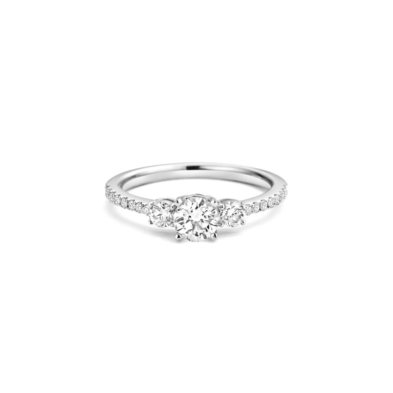 witgoud ring met diamant Schaap en Citroen Diamonds - #5 witgoud ring met diamant Schaap en Citroen Diamonds - #5
