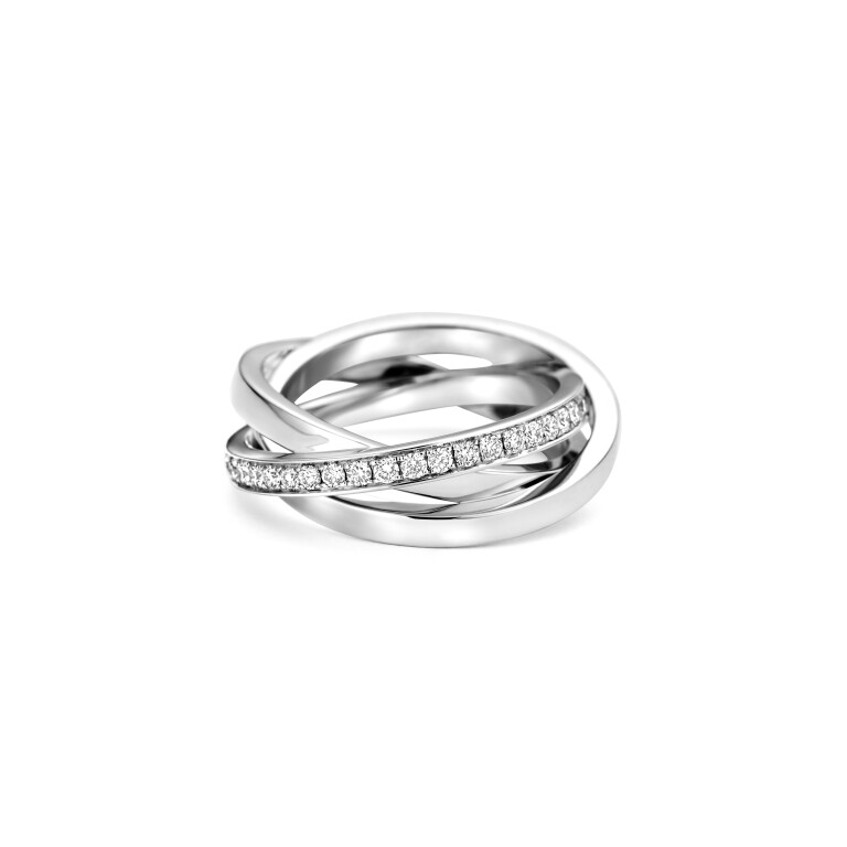 witgoud ring met diamant Schaap en Citroen Diamonds - #2 witgoud ring met diamant Schaap en Citroen Diamonds - #2