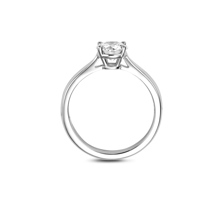 witgoud solitair ring met diamant SC Highlights Diamonds - #4 witgoud solitair ring met diamant SC Highlights Diamonds - #4