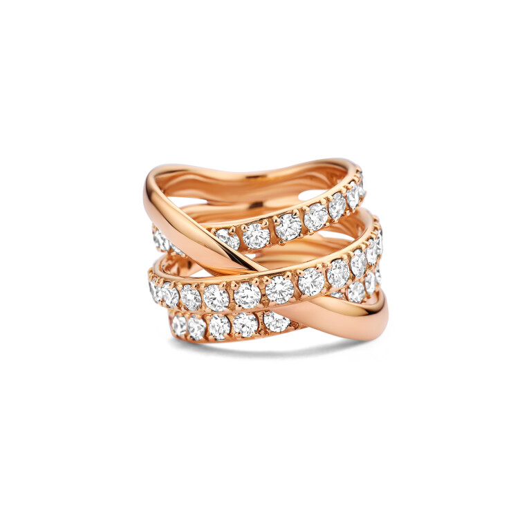 roodgoud ring met diamant SC Highlights Diamonds - #2 roodgoud ring met diamant SC Highlights Diamonds - #2