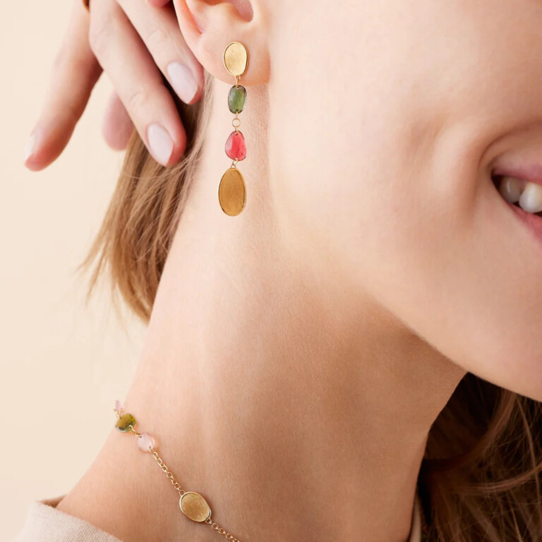 Marco Bicego Lunaria oorhangers geelgoud - OB1899-TM01 - #3 Marco Bicego Lunaria oorhangers geelgoud - OB1899-TM01 - #3