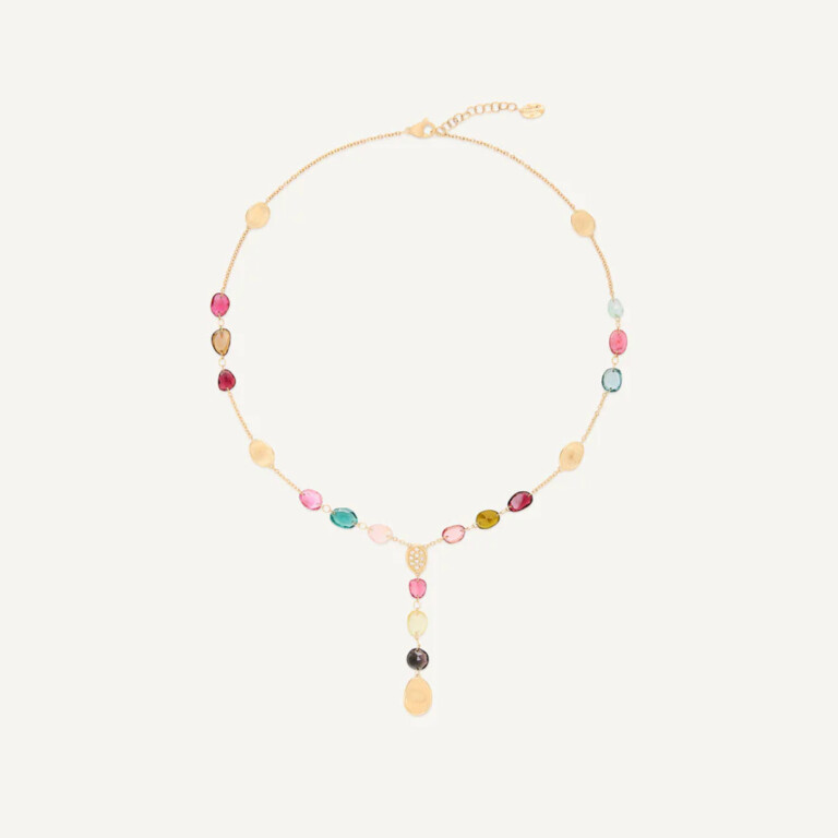 Marco Bicego Lunaria collier geelgoud met diamant - CB2870-B-TM01 - #3 Marco Bicego Lunaria collier geelgoud met diamant - CB2870-B-TM01 - #3