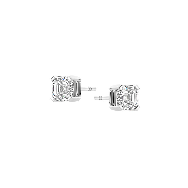 Constance oorknoppen - Royal Asscher - E.210.RAC.WG.54 GIA Constance oorknoppen - Royal Asscher - E.210.RAC.WG.54 GIA