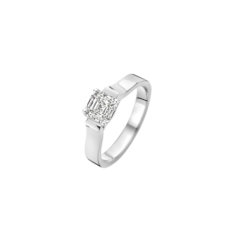Celeste Ring - Royal Asscher - R.111.RAC.WG.52 GIA Celeste Ring - Royal Asscher - R.111.RAC.WG.52 GIA