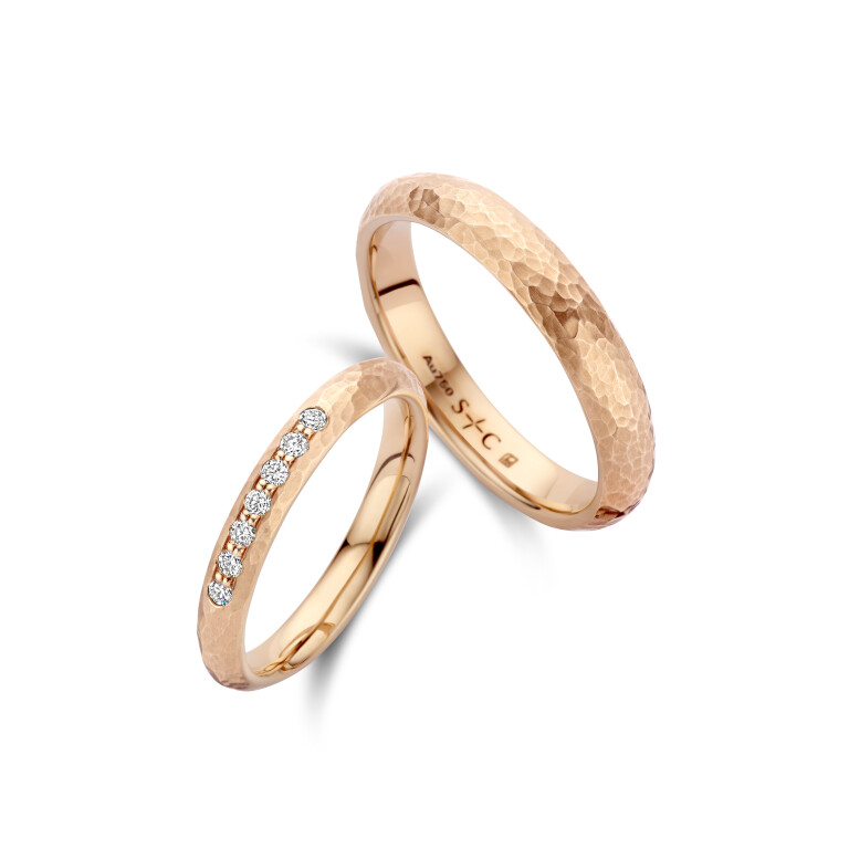 roodgoud trouwring Classic Love Collection - 280198 - #2 roodgoud trouwring Classic Love Collection - 280198 - #2