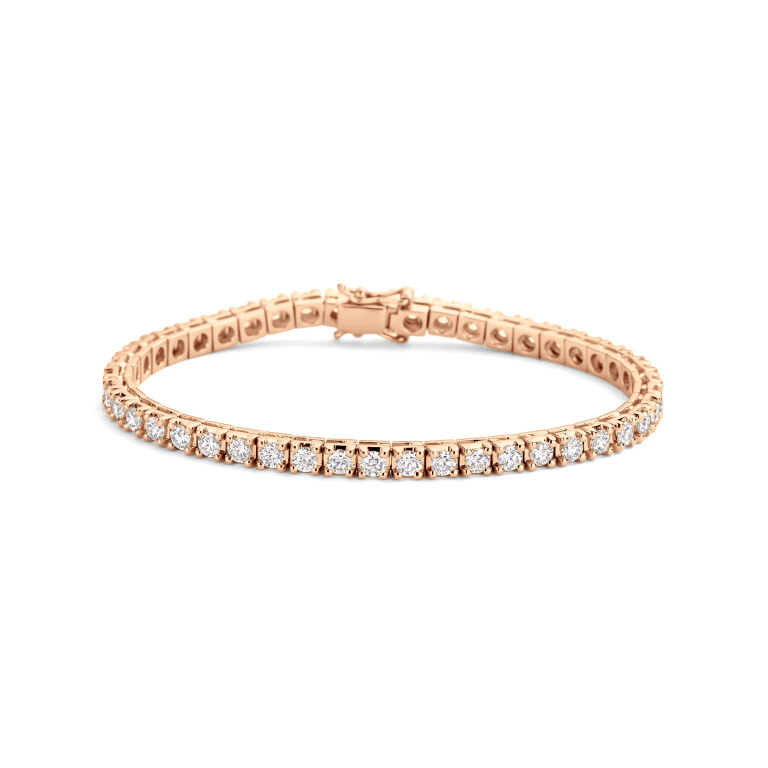 roodgoud tennis armband met diamant SC Highlights Diamonds - #2 roodgoud tennis armband met diamant SC Highlights Diamonds - #2