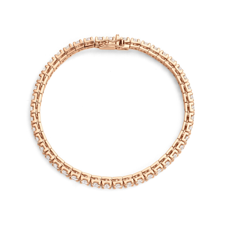 roodgoud tennis armband met diamant SC Highlights Diamonds - #4 roodgoud tennis armband met diamant SC Highlights Diamonds - #4