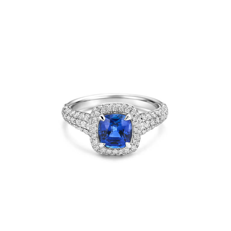 witgoud ring met diamant SC Highlights Colours - #5 witgoud ring met diamant SC Highlights Colours - #5