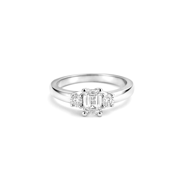 witgoud ring met diamant SC Highlights Diamonds - #5 witgoud ring met diamant SC Highlights Diamonds - #5