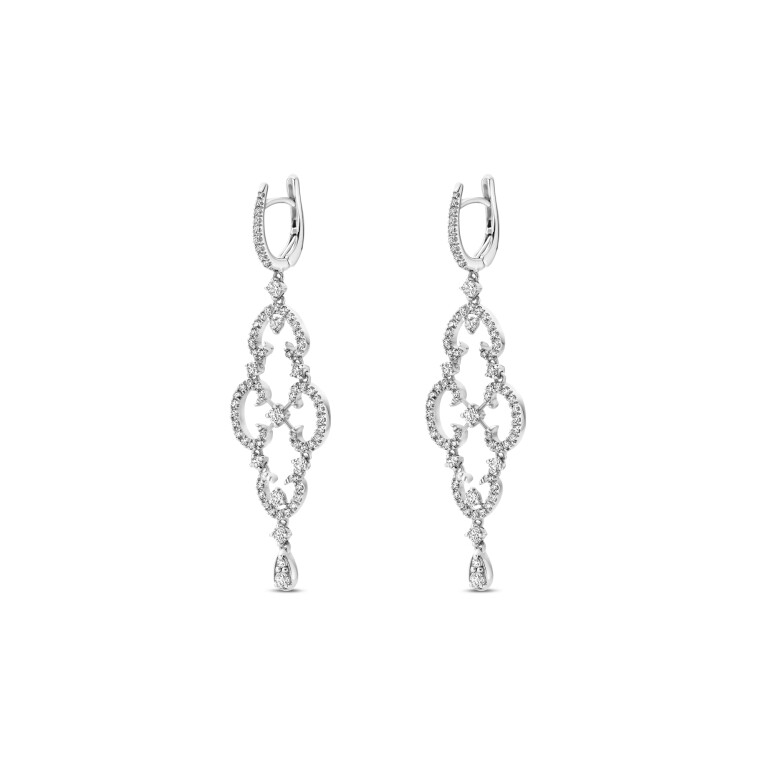 witgoud oorhangers met diamant SC Highlights Diamonds - #4 witgoud oorhangers met diamant SC Highlights Diamonds - #4