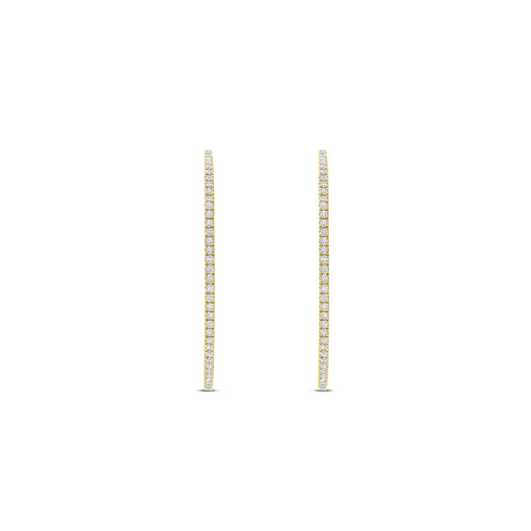 geelgoud oorringen met diamant SC Highlights Diamonds - #3 geelgoud oorringen met diamant SC Highlights Diamonds - #3