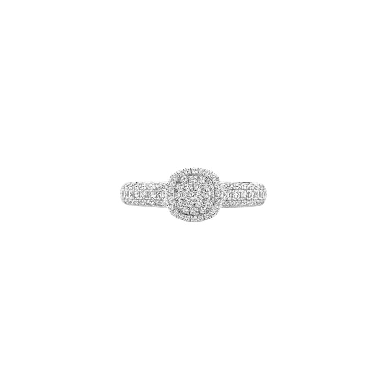 Tirisi Jewelry Milano Sweeties entourage ring witgoud met diamant - TR9798DW - #2 Tirisi Jewelry Milano Sweeties entourage ring witgoud met diamant - TR9798DW - #2