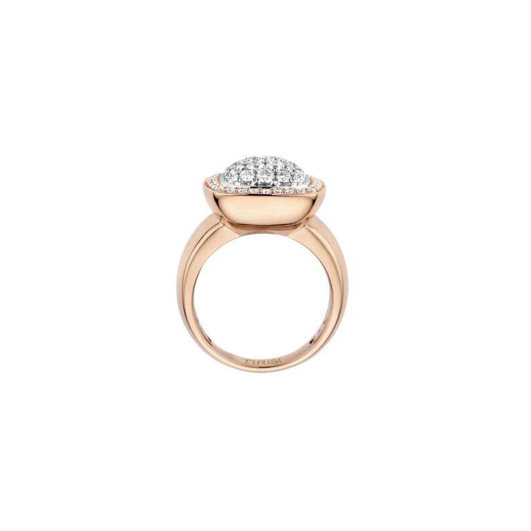 Tirisi Jewelry Milano Exclusive ring rosé/wit goud met diamant - TR9768D(2P) - #3 Tirisi Jewelry Milano Exclusive ring rosé/wit goud met diamant - TR9768D(2P) - #3