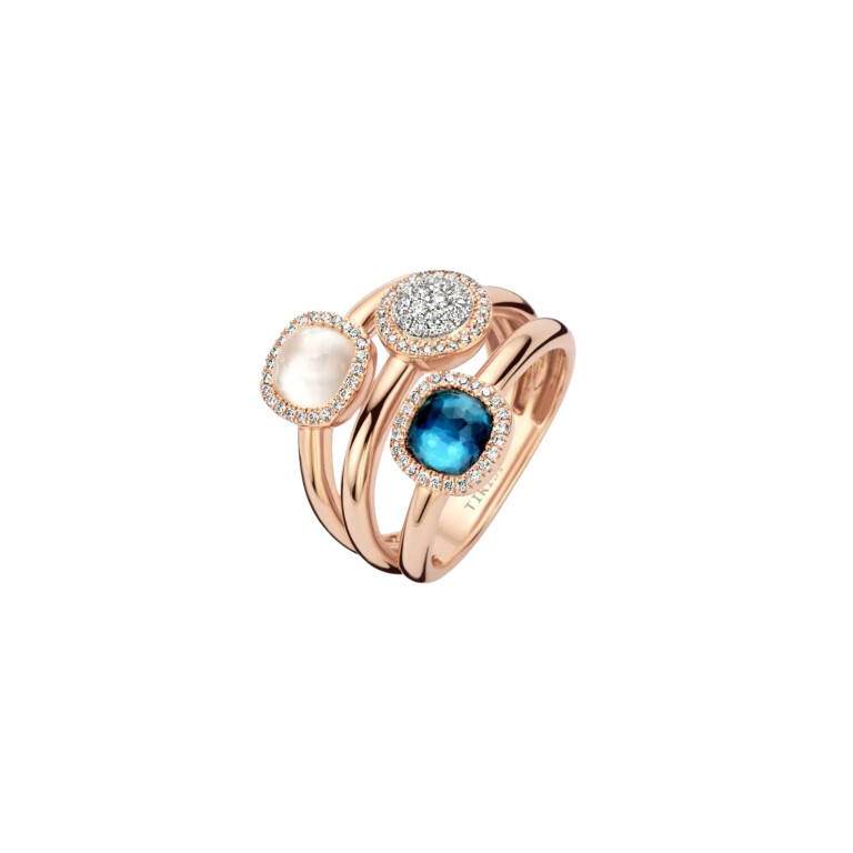 Milano Sweeties Ring - Tirisi Jewelry - TR9757WQ+LBTP Milano Sweeties Ring - Tirisi Jewelry - TR9757WQ+LBTP