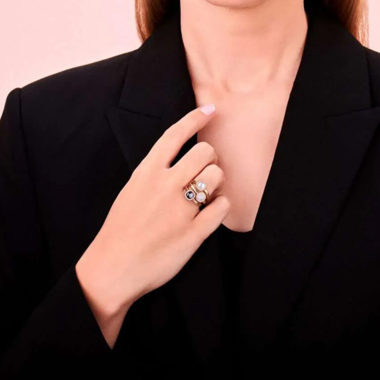 Tirisi Jewelry Milano Sweeties ring roodgoud met diamant - TR9757WQ+LBTP - #2 Tirisi Jewelry Milano Sweeties ring roodgoud met diamant - TR9757WQ+LBTP - #2