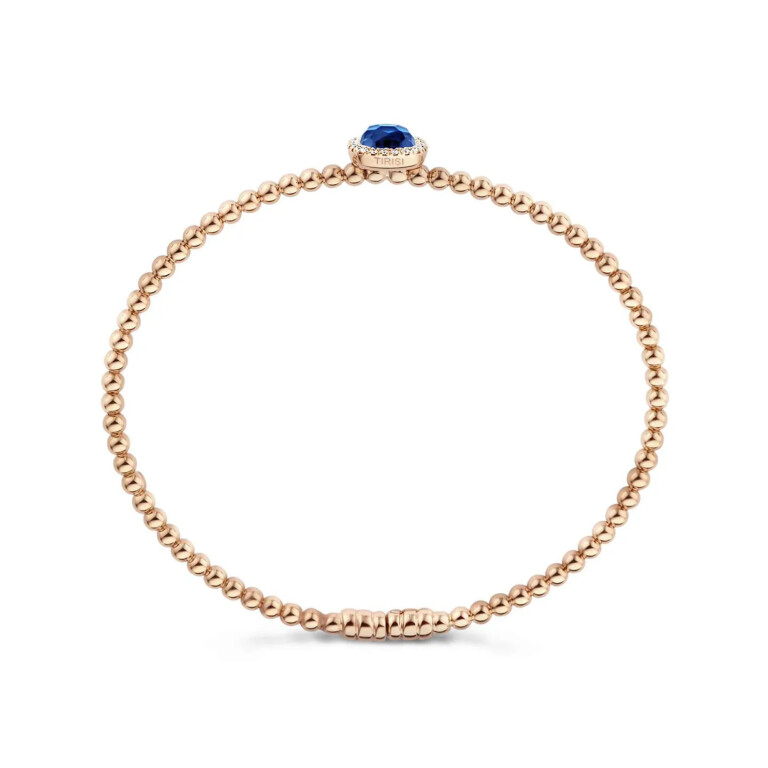 Tirisi Jewelry Milano Tre armband roodgoud met diamant - TB2181-1LSP - #3 Tirisi Jewelry Milano Tre armband roodgoud met diamant - TB2181-1LSP - #3