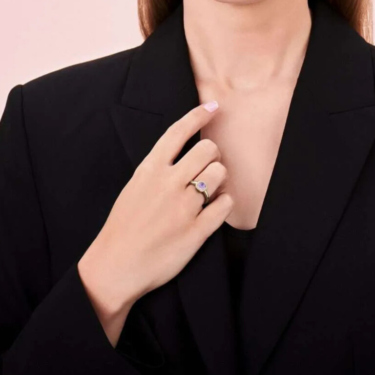 Tirisi Jewelry Milano Sweeties Ringen roodgoud met diamant - TR9624SAMP - #4 Tirisi Jewelry Milano Sweeties Ringen roodgoud met diamant - TR9624SAMP - #4