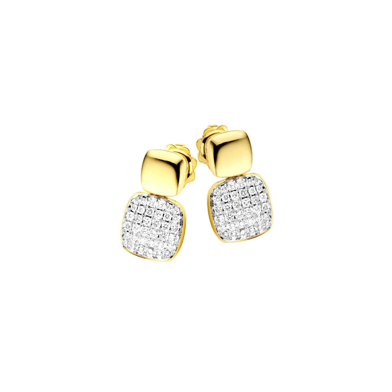 Amsterdam oorknoppen - Tirisi Jewelry - TE7076D(2T) Amsterdam oorknoppen - Tirisi Jewelry - TE7076D(2T)