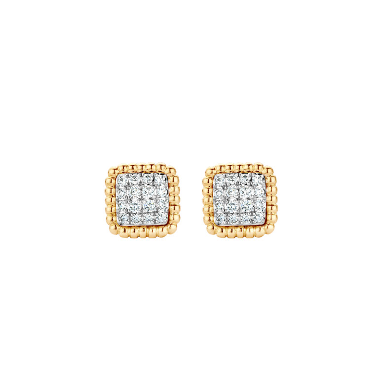 Amsterdam oorknoppen - Tirisi Jewelry  - TE9250D(2T) Amsterdam oorknoppen - Tirisi Jewelry - TE9250D(2T)