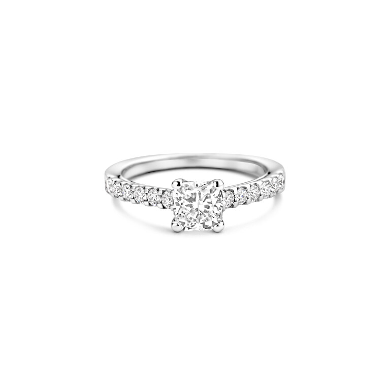 witgoud ring met diamant SC Highlights Diamonds - #5 witgoud ring met diamant SC Highlights Diamonds - #5