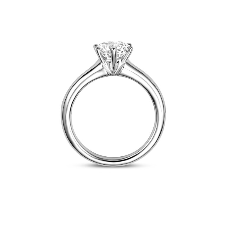 witgoud solitair ring met diamant SC Highlights Diamonds - #4 witgoud solitair ring met diamant SC Highlights Diamonds - #4