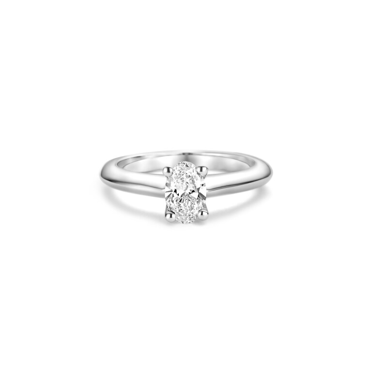 witgoud solitair ring met diamant SC Highlights Diamonds - #5 witgoud solitair ring met diamant SC Highlights Diamonds - #5
