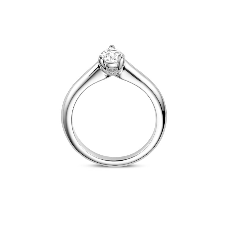 witgoud solitair ring met diamant SC Highlights Diamonds - #4 witgoud solitair ring met diamant SC Highlights Diamonds - #4
