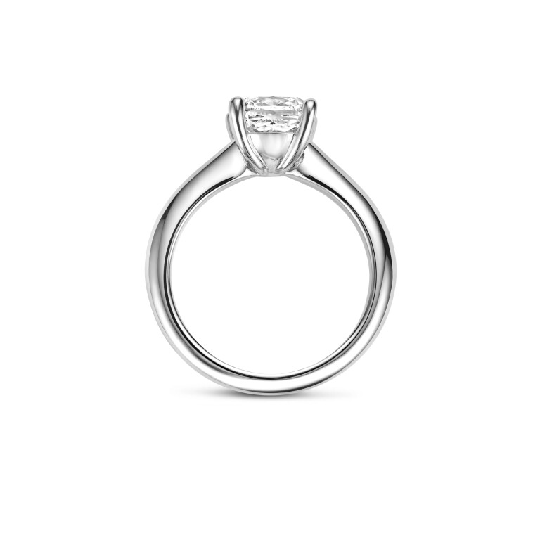 witgoud solitair ring met diamant SC Highlights Diamonds - #3 witgoud solitair ring met diamant SC Highlights Diamonds - #3