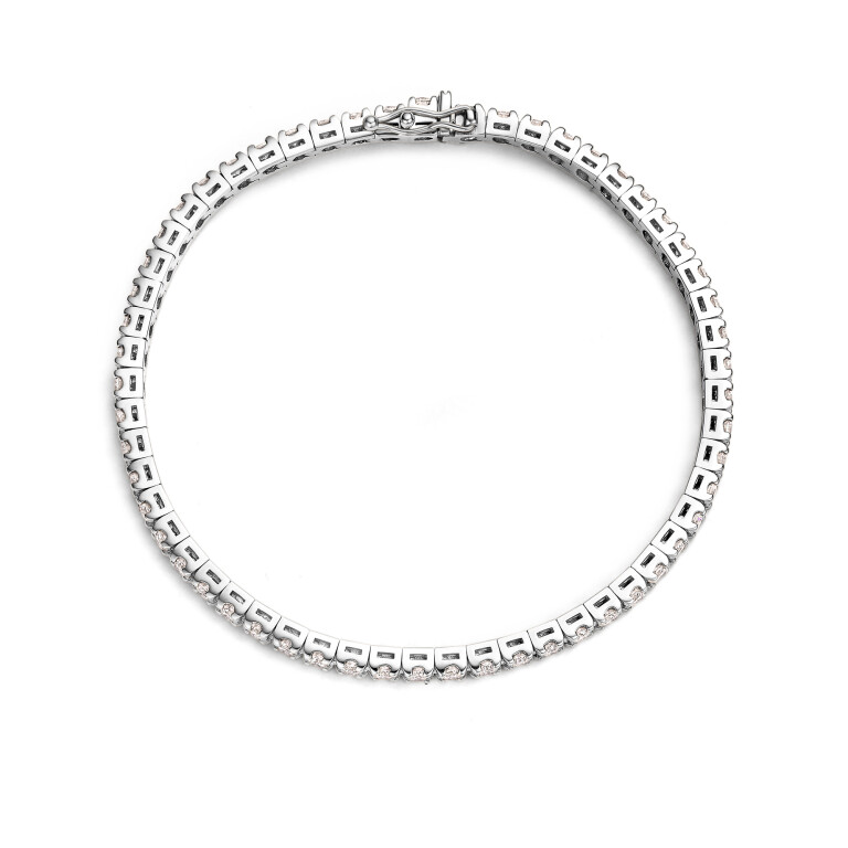 witgoud tennis armband met diamant Schaap en Citroen Diamonds - #2 witgoud tennis armband met diamant Schaap en Citroen Diamonds - #2
