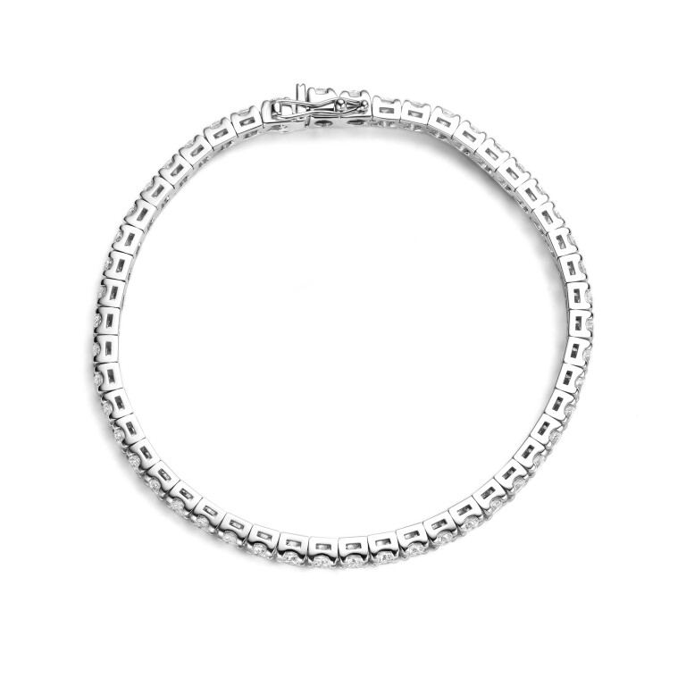 witgoud tennis armband met diamant Schaap en Citroen Diamonds - #3 witgoud tennis armband met diamant Schaap en Citroen Diamonds - #3