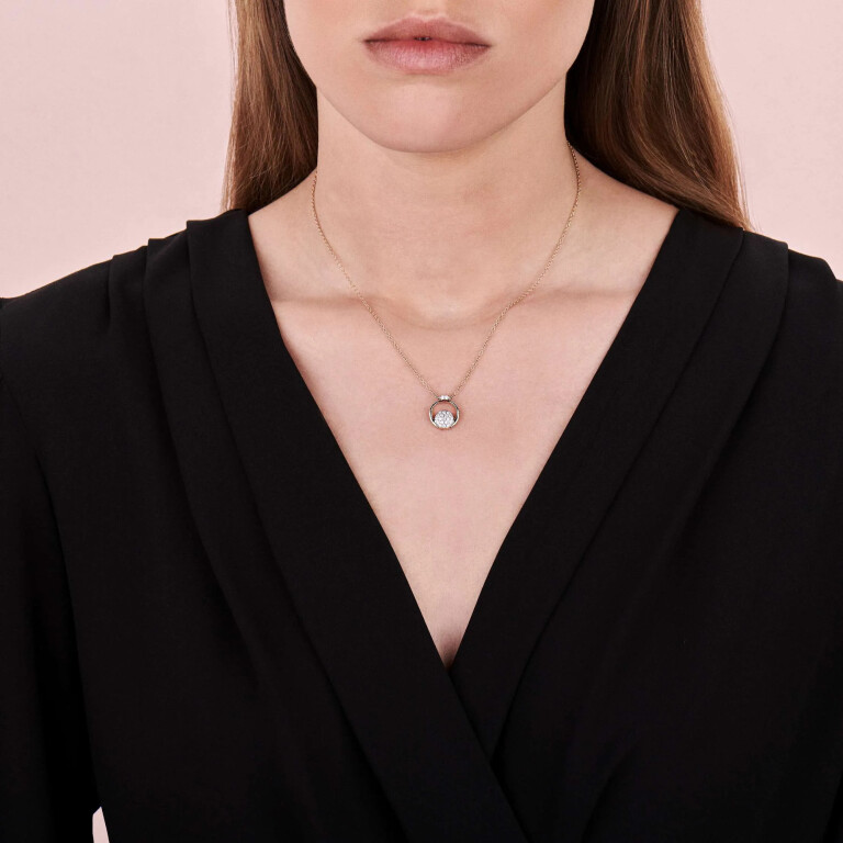 Tirisi Jewelry Amsterdam Wangle collier witgoud met diamant - TN2108DW - #3 Tirisi Jewelry Amsterdam Wangle collier witgoud met diamant - TN2108DW - #3