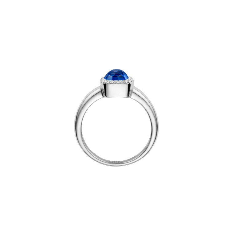 Tirisi Jewelry Milano Sweeties entourage ring witgoud met diamant - TR9624LSW - #2 Tirisi Jewelry Milano Sweeties entourage ring witgoud met diamant - TR9624LSW - #2