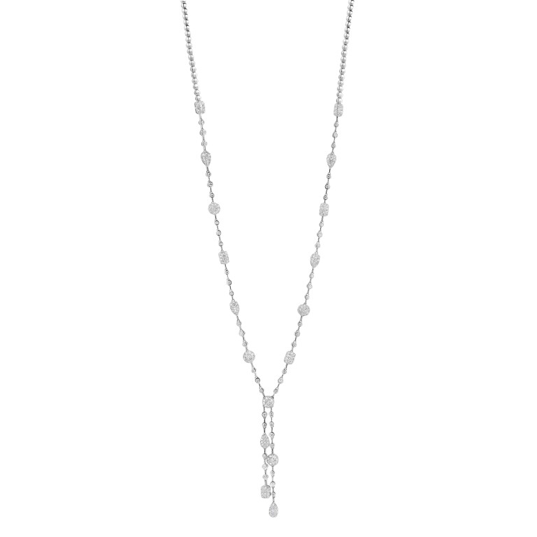 Tirisi Jewelry Venice collier witgoud met diamant - TN9071DW - #3 Tirisi Jewelry Venice collier witgoud met diamant - TN9071DW - #3