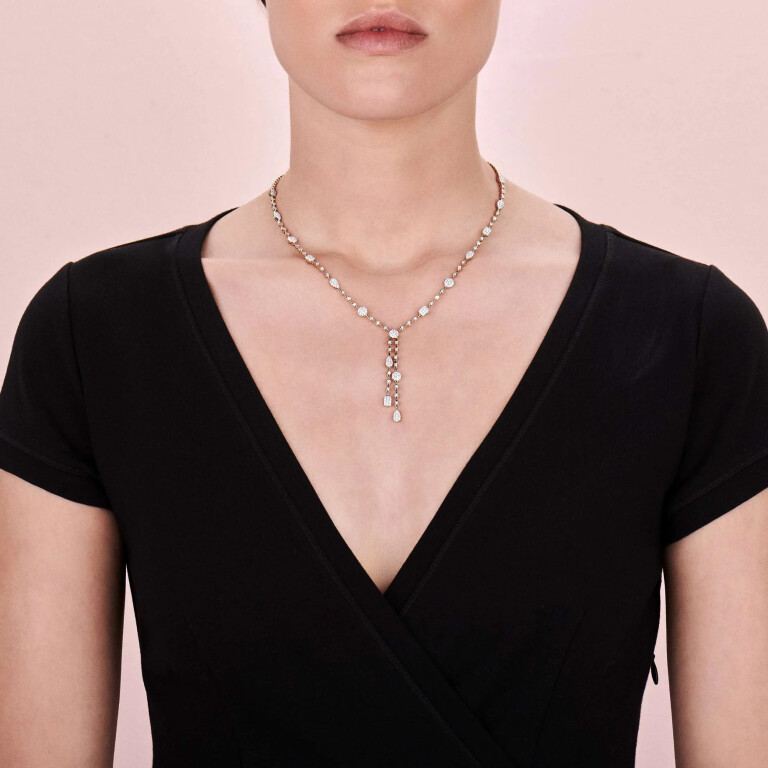 Tirisi Jewelry Venice collier witgoud met diamant - TN9071DW - #4 Tirisi Jewelry Venice collier witgoud met diamant - TN9071DW - #4