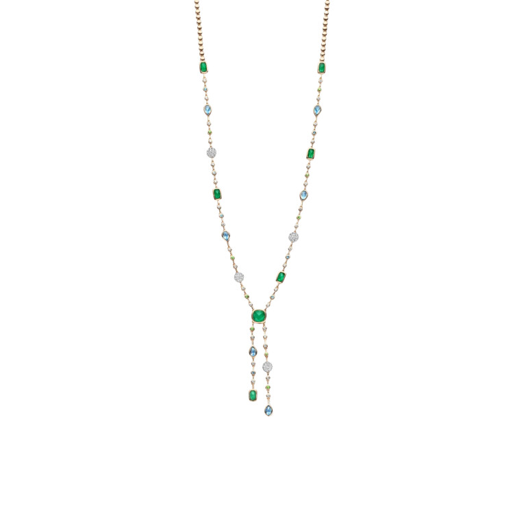 Venice Collier - Tirisi Jewelry - TN9099EM+LBTP Venice Collier - Tirisi Jewelry - TN9099EM+LBTP