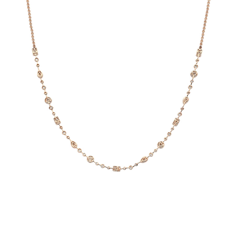 Tirisi Jewelry Venice Exclusive collier roodgoud met diamant - TN9109D(2P) - #2 Tirisi Jewelry Venice Exclusive collier roodgoud met diamant - TN9109D(2P) - #2