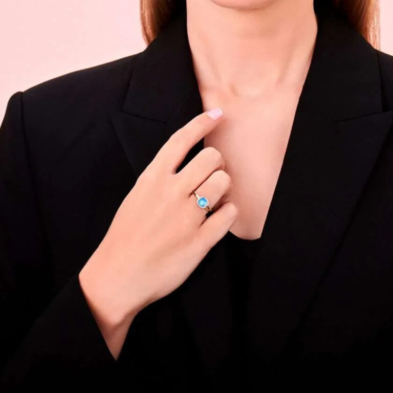 Tirisi Jewelry Milano Sweeties entourage ring witgoud met diamant - TR9624APW - #2 Tirisi Jewelry Milano Sweeties entourage ring witgoud met diamant - TR9624APW - #2