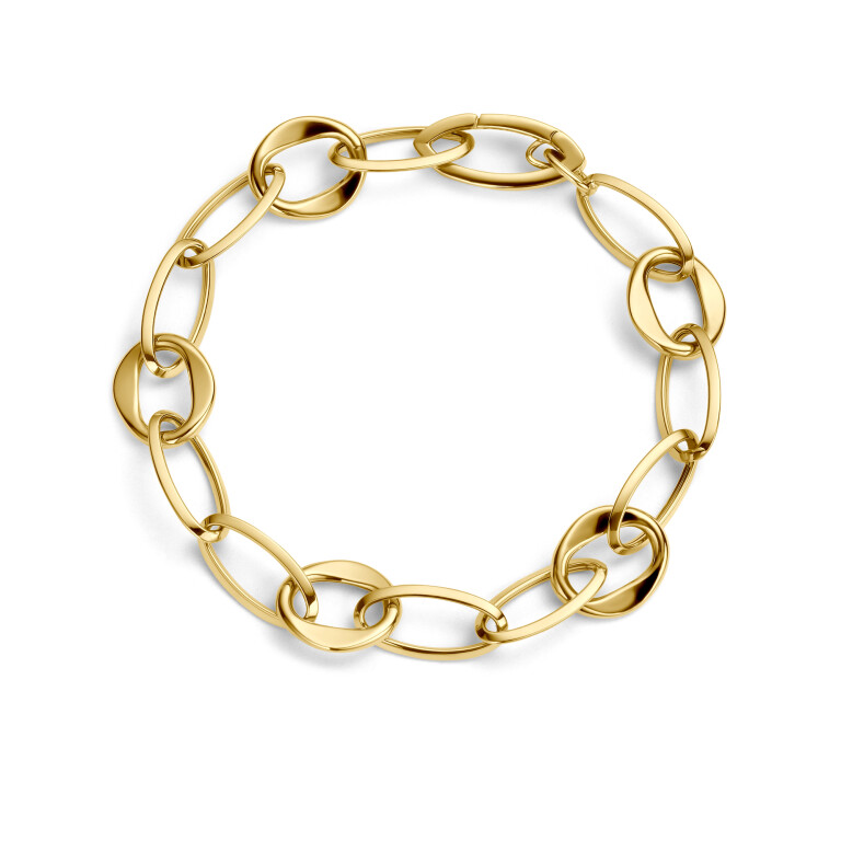 geelgoud schakel armband Schaap en Citroen Essentials - #3 geelgoud schakel armband Schaap en Citroen Essentials - #3