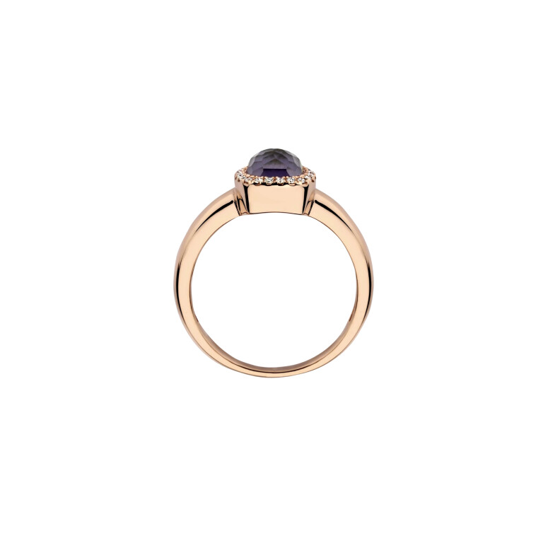 Tirisi Jewelry Milano Sweeties entourage ring roodgoud met diamant - TR9624AMHP - #4 Tirisi Jewelry Milano Sweeties entourage ring roodgoud met diamant - TR9624AMHP - #4