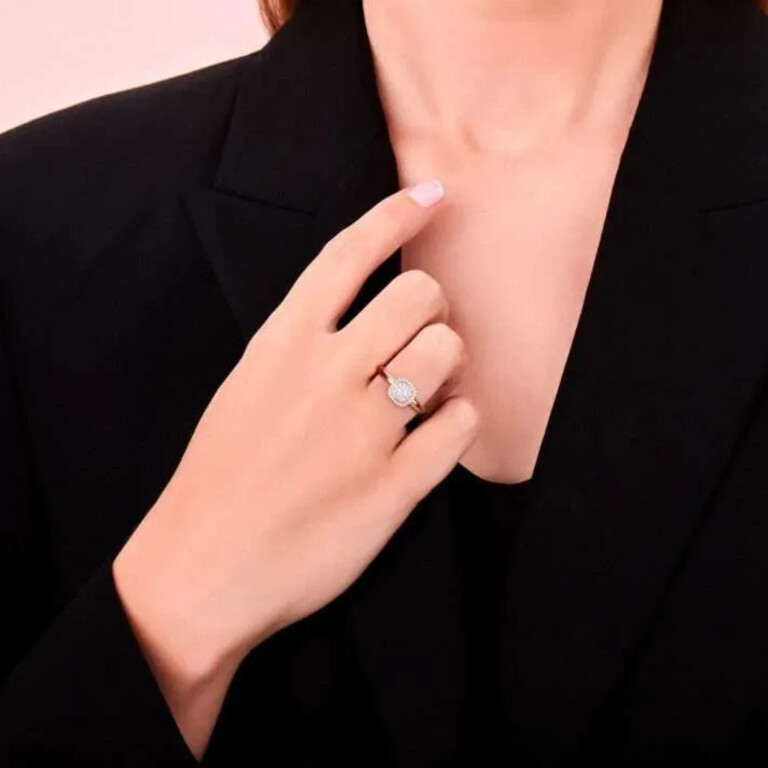 Tirisi Jewelry Milano Sweeties entourage ring witgoud met diamant - TR9632DW - #4 Tirisi Jewelry Milano Sweeties entourage ring witgoud met diamant - TR9632DW - #4