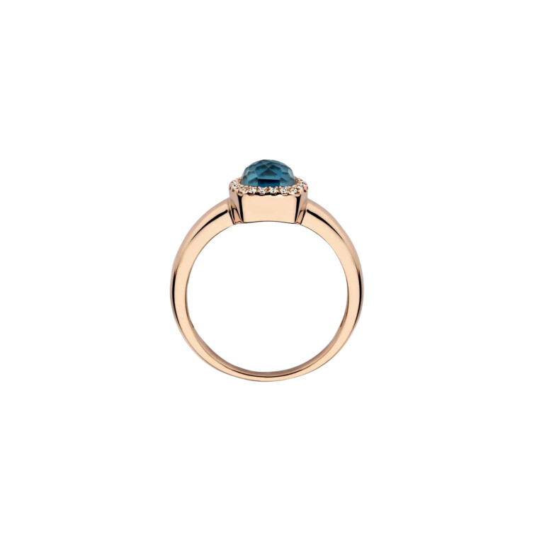 Tirisi Jewelry Milano Sweeties entourage ring roodgoud met diamant - TR9624SBHP - #3 Tirisi Jewelry Milano Sweeties entourage ring roodgoud met diamant - TR9624SBHP - #3