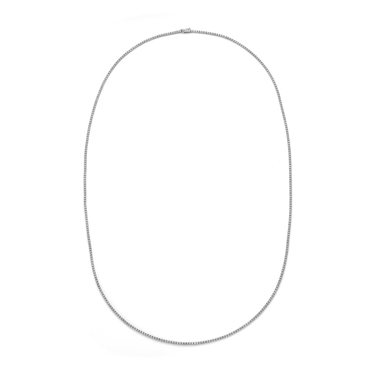 witgoud collier met diamant SC Highlights Diamonds - #3 witgoud collier met diamant SC Highlights Diamonds - #3