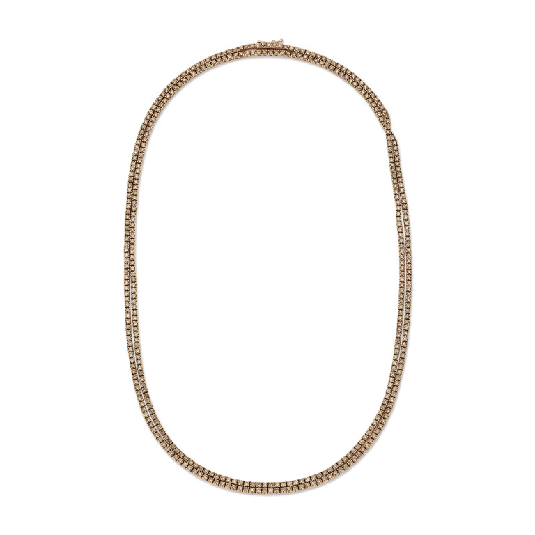 roodgoud collier met diamant SC Highlights Diamonds - #3 roodgoud collier met diamant SC Highlights Diamonds - #3