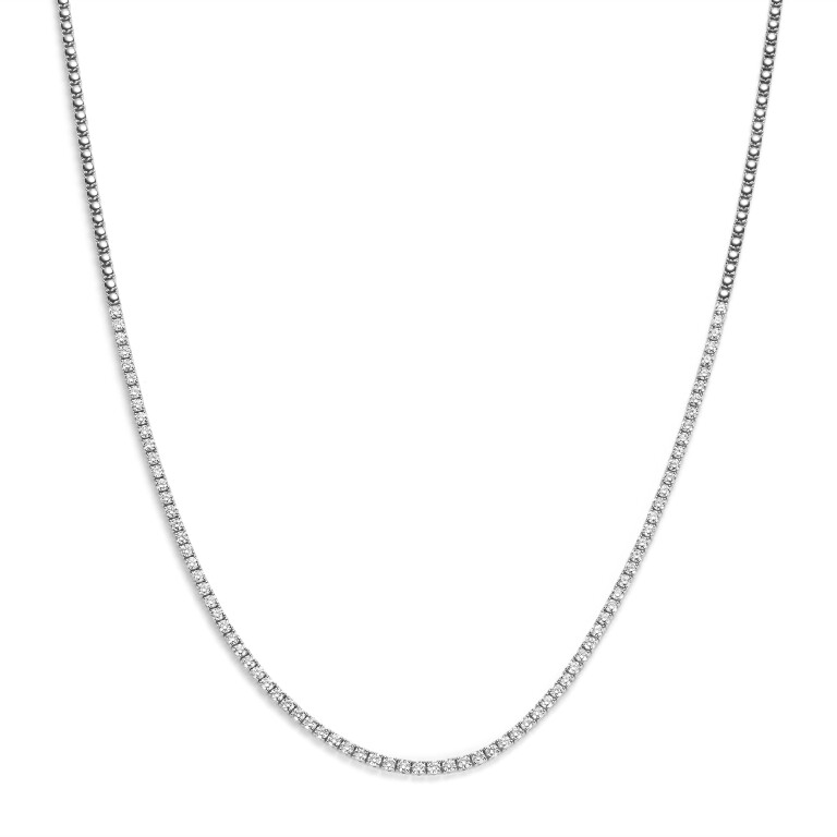 witgoud tennis collier met diamant SC Highlights Diamonds - #2 witgoud tennis collier met diamant SC Highlights Diamonds - #2