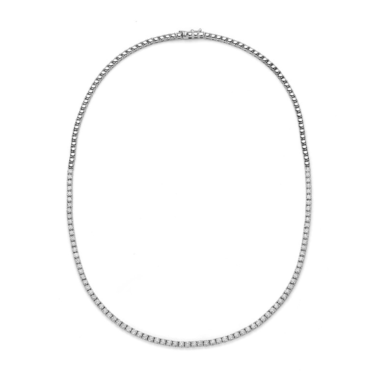 witgoud tennis collier met diamant SC Highlights Diamonds - #4 witgoud tennis collier met diamant SC Highlights Diamonds - #4