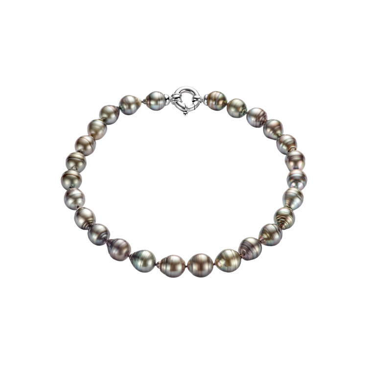 zilver parel collier Schaap en Citroen Pearls - #2 zilver parel collier Schaap en Citroen Pearls - #2